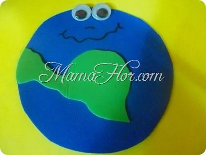 Manualidad para el Día de la Tierra: Pin Cuidemos al Planeta ...