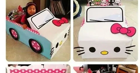 más y más manualidades: 15 ideas para hacer carros con cajas de ...