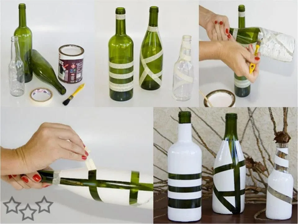 manualidades con botellas de vidrio - Javies.com