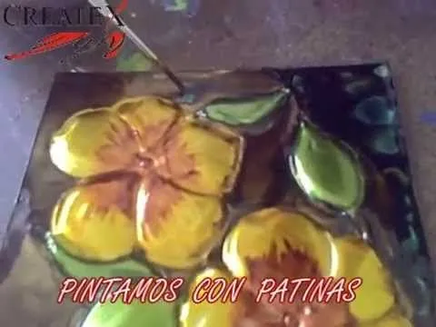 MANUALIDADES CAJA REPUJADO ALUMINIO Y PINTADO - YouTube