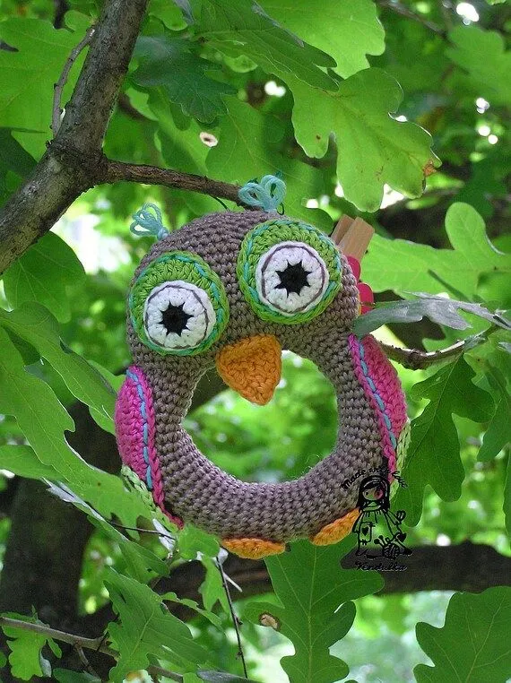 Buhos tejidos al crochet con patrones - Imagui