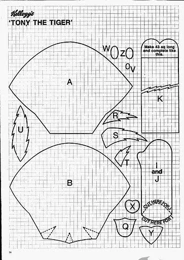 LAS MANUALIDADES DE CLAUDIA (TODO SACADO DE LA WEB): MUÑECO TIGRE ...