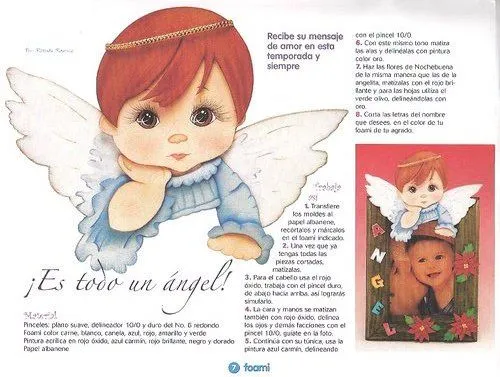 Manualidades con corazón: Angelito