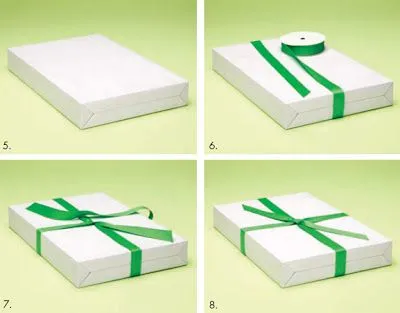 Todo Manualidades: decoracion para caja de regalo