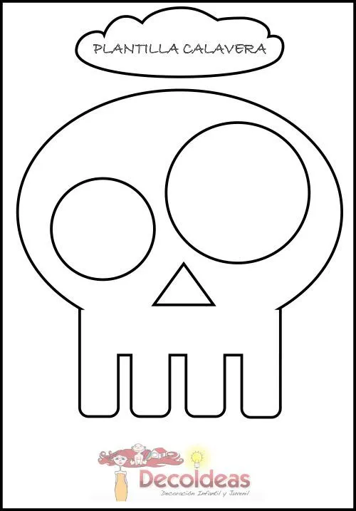 Manualidades decoración calaveras