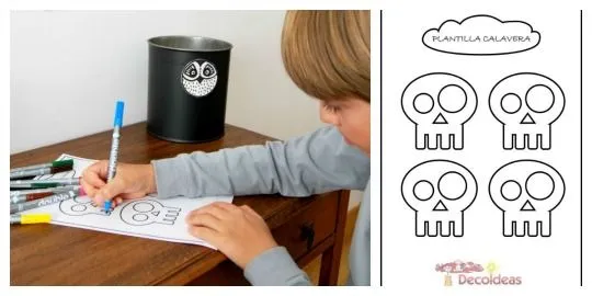 Manualidades decoración calaveras | Decoideas.Net