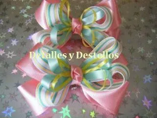 Manualidades Detalles y Destellos: Moños para niñas!!