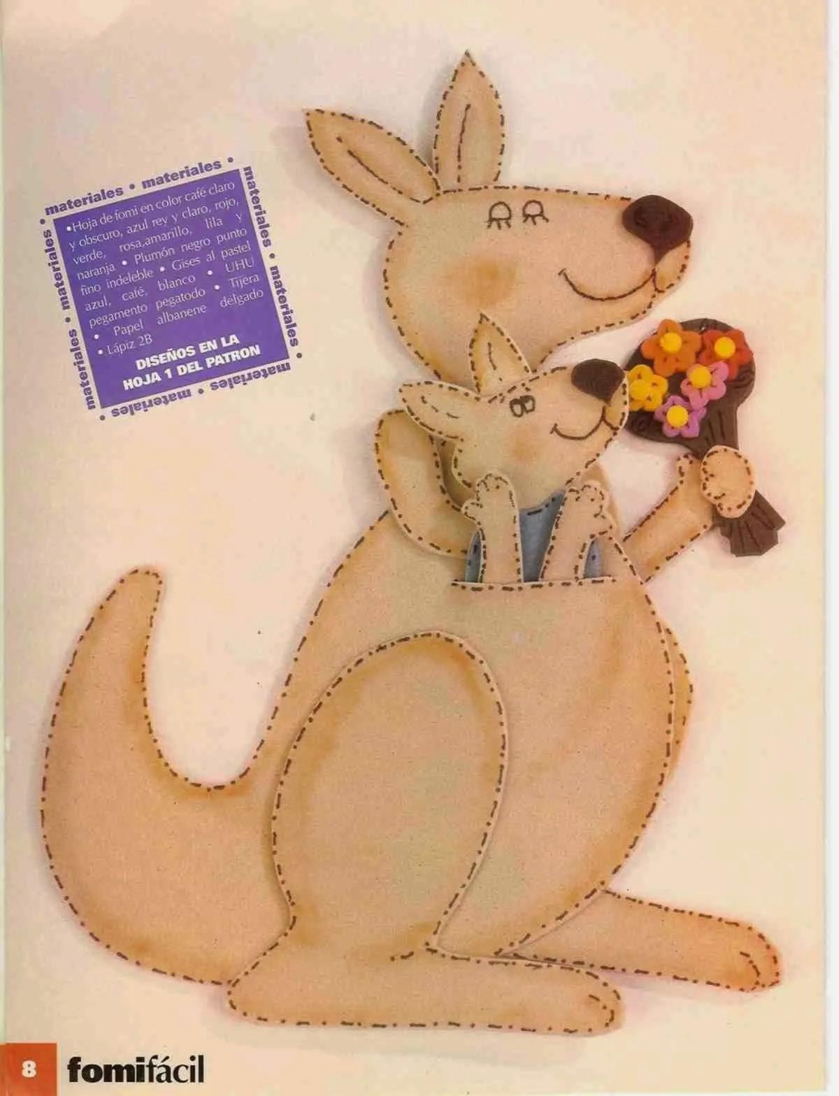 manualidades fáciles en foami | Revistas de manualidades gratis