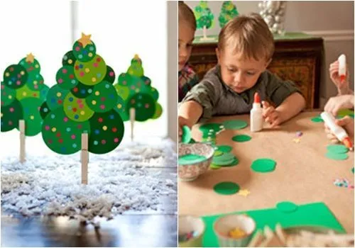 Manualidades fáciles con niños para decorar en Navidad ...