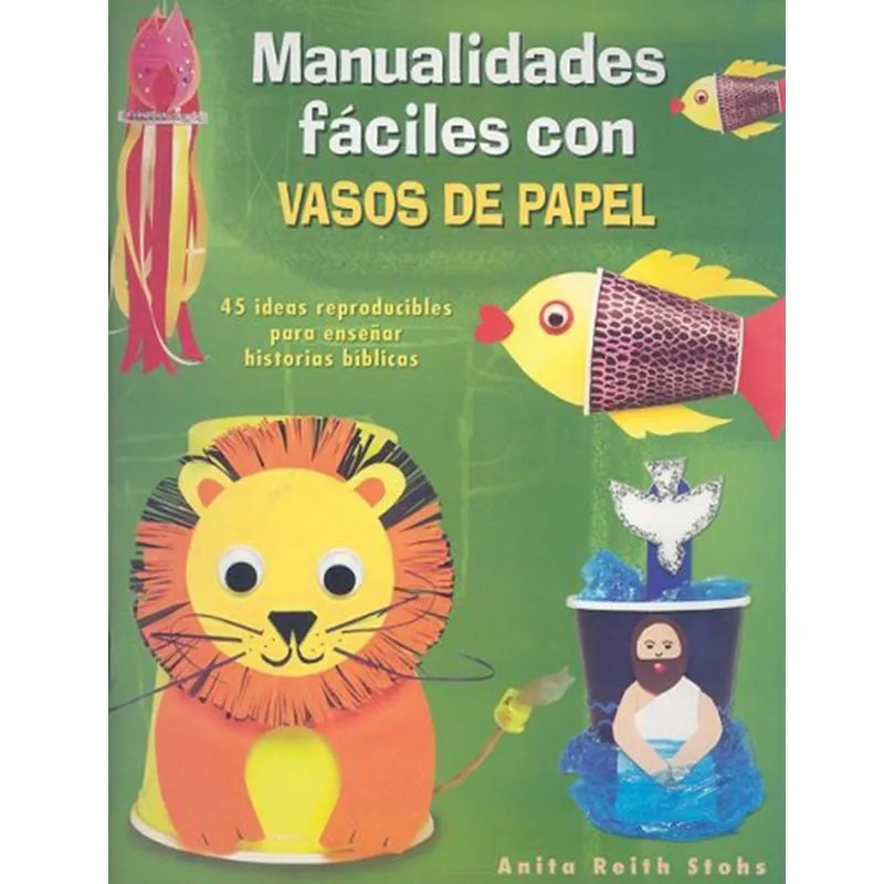 Manualidades fáciles con vasos de papel – Librería Maranatha