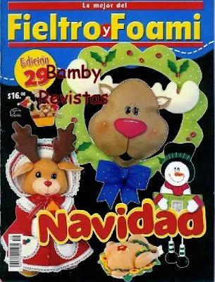 Manualidades: Fieltro y Foami Nº29