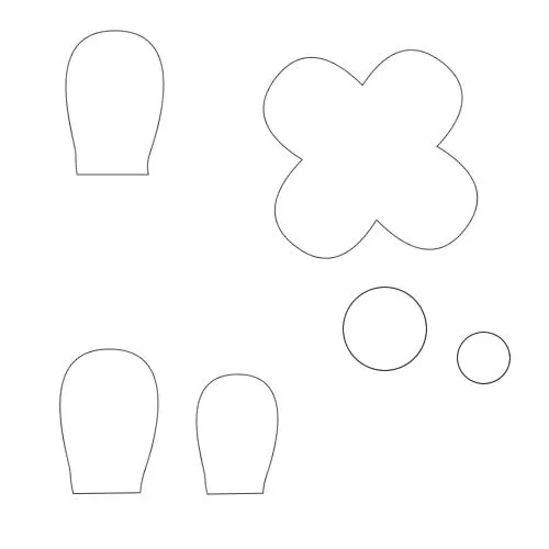 Manualidades: Flores de fieltro