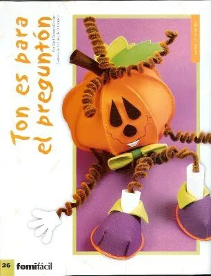 Manualidades fáciles y lindas: Calabaza fomi 3D