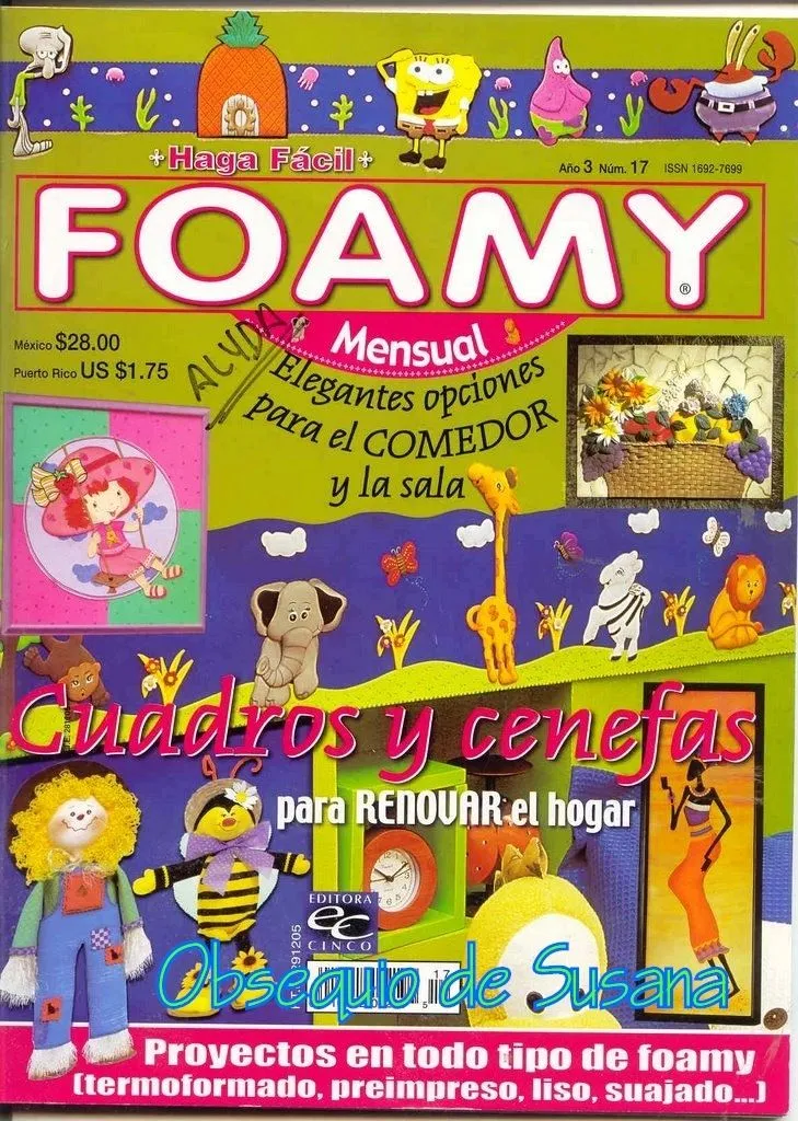 manualidades en foami « Variasmanualidades's Blog