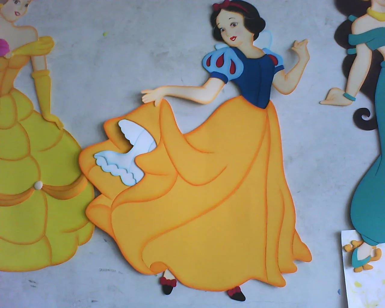 Mis manualidades en foamy: princesas