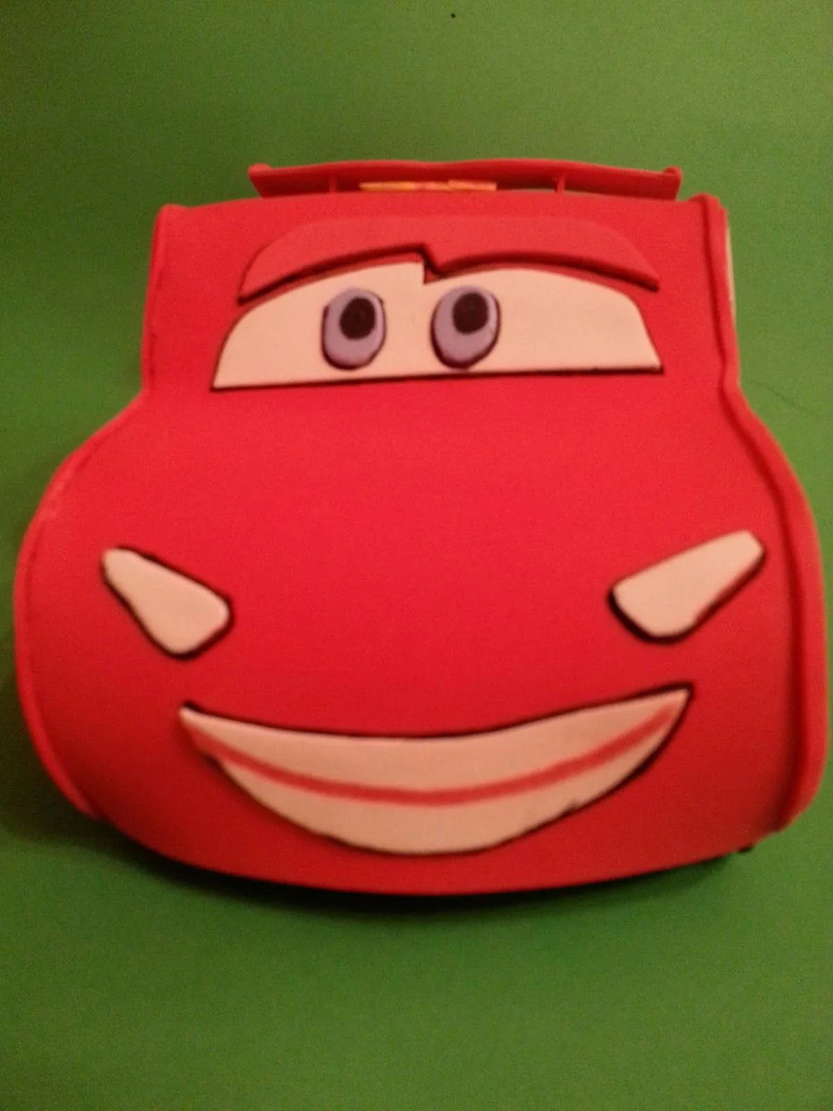 manualidades y fofuchas: Mi versión de Rayo Mcqueen (