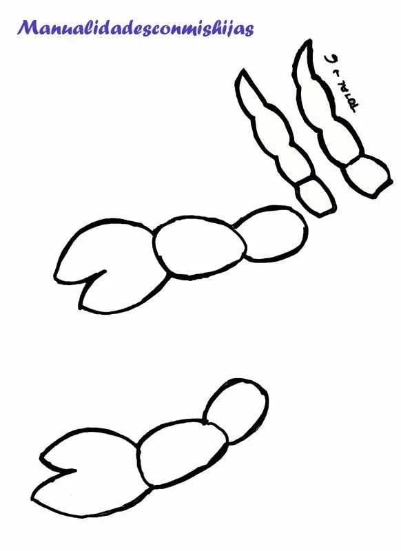 Manualidades con mis hijas: Cangrejo con plato de cartón