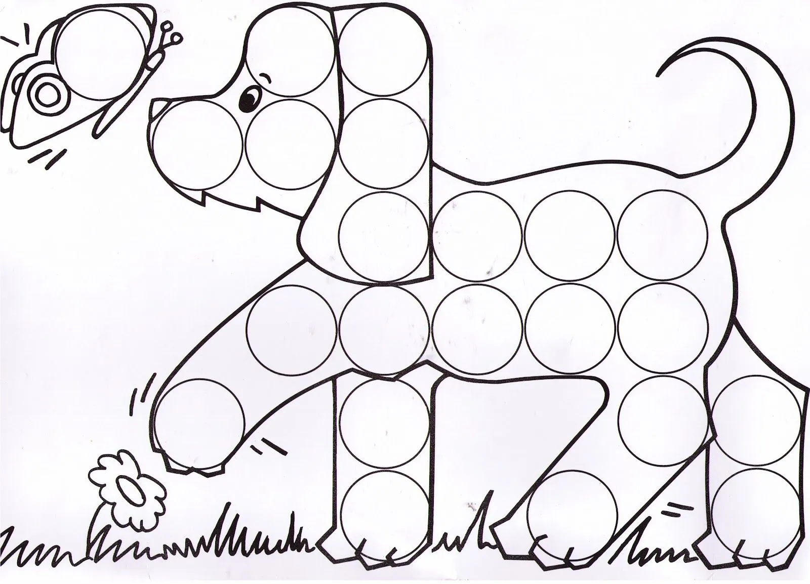 Manualidades con mis hijas: Dibujos con stickers