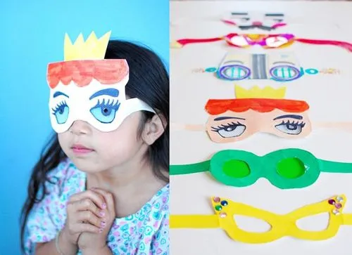 Manualidades infantiles: gafas divertidas > Decoracion Infantil y ...