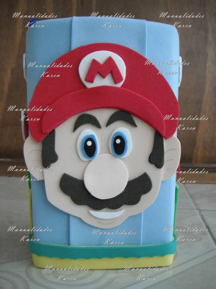 Manualidades Karen: Dulcero Mario Bros