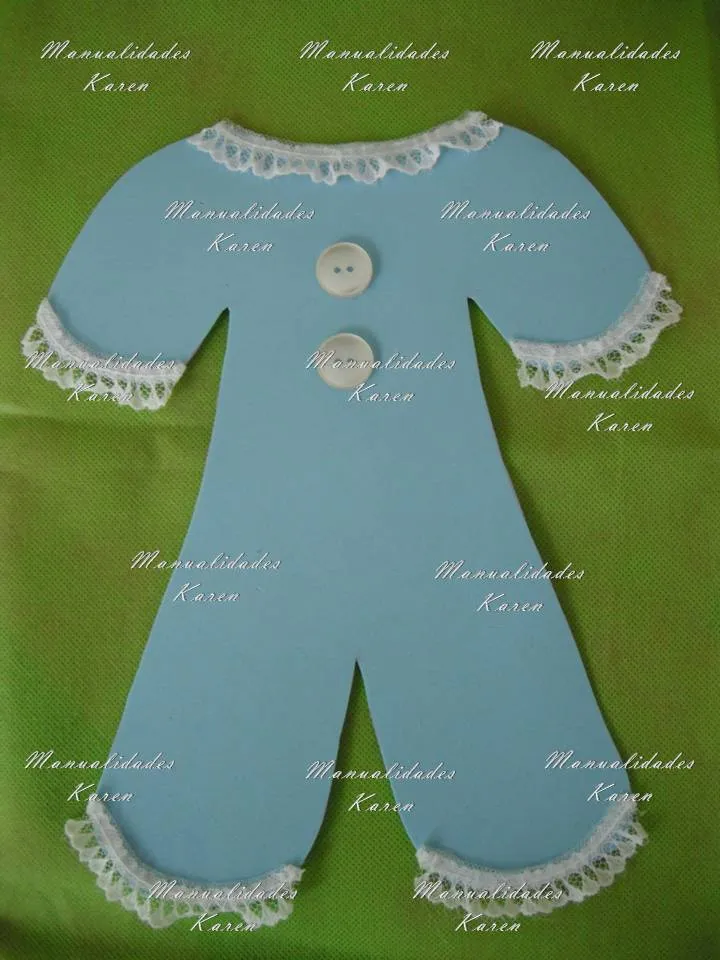 Manualidades Karen: Mameluco Adorno Para Baby Shower