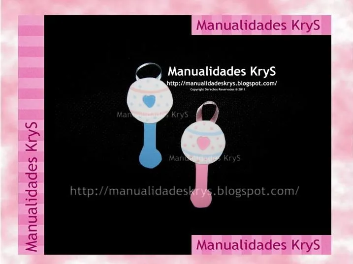 Manualidades KryS: BaBy ShoWeR !!!