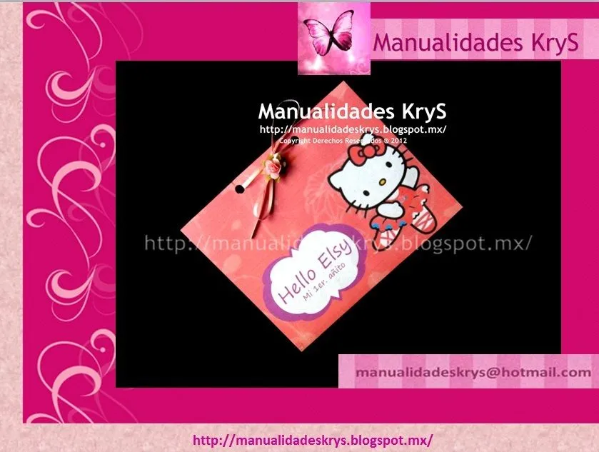 Manualidades KryS: FieSTaS InFanTiLeS!!!