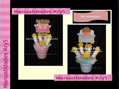 Manualidades KryS: MaNuaLiDaDeS KryS 4to. AniVeRSaRiO!!!