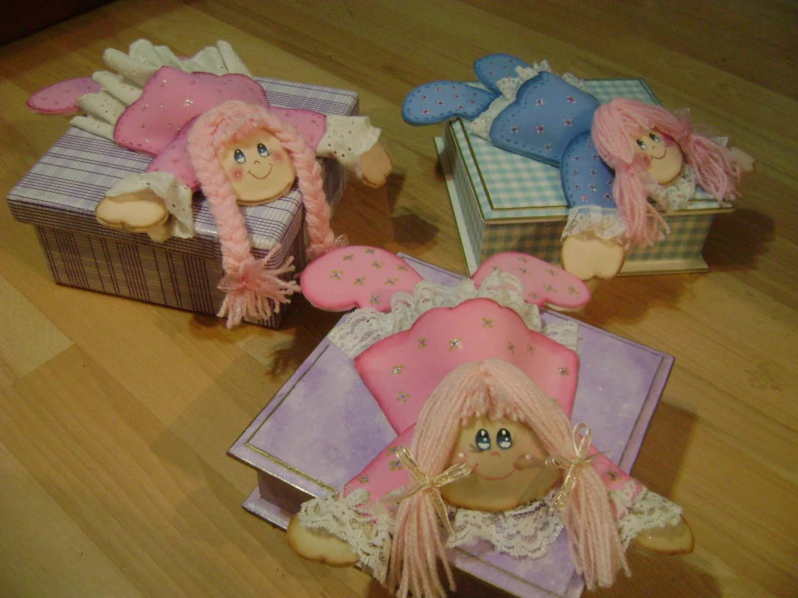 El taller de Lucy: Cajitas infantiles (goma eva)