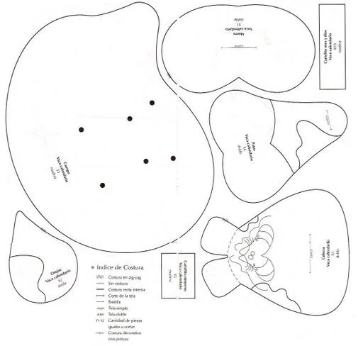 Manualidades Luna Clara: Vaquitas