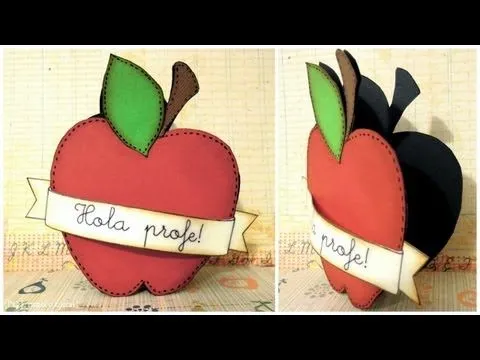 Manualidades para el dia del maestro faciles - Imagui