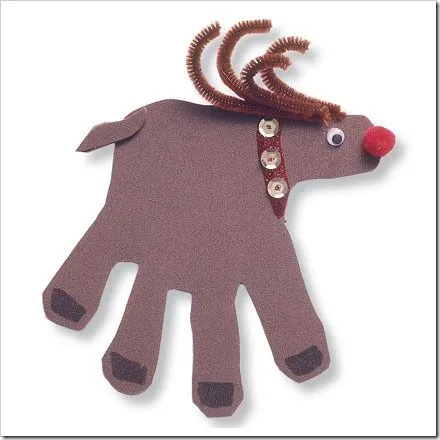 MANUALIDADES CON LAS MANOS | Un rincón en casa