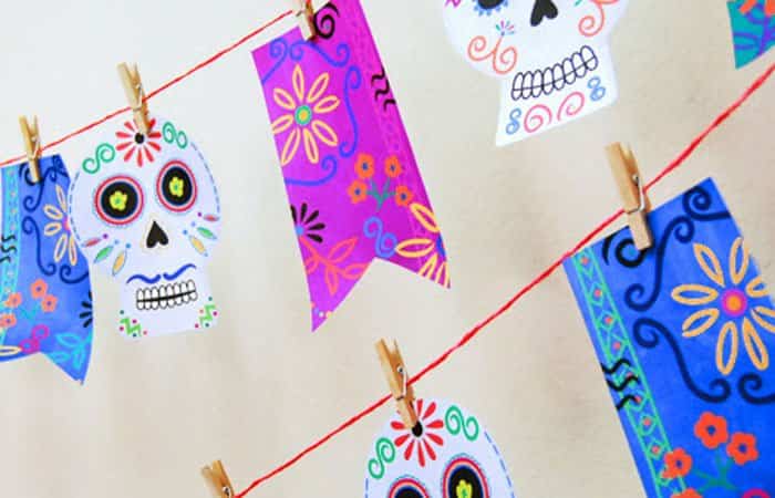 Manualidades para el Día de Muertos: Calaveras mexicanas