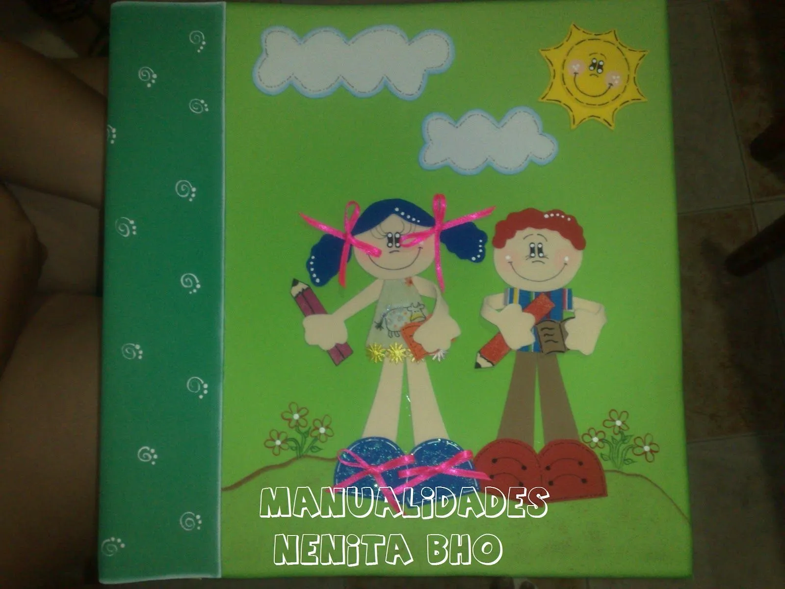 Manualidades Nenita Bho: Mas portafolios / carpetas decoradas