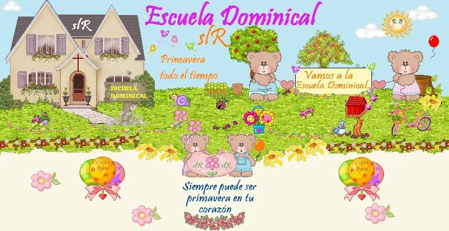 Escuelita dominical - Imagui