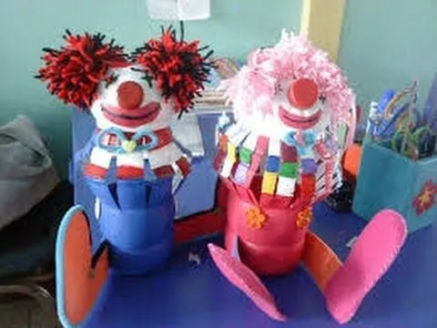 Manualidades para niños con material reciclable 7 - YouTube
