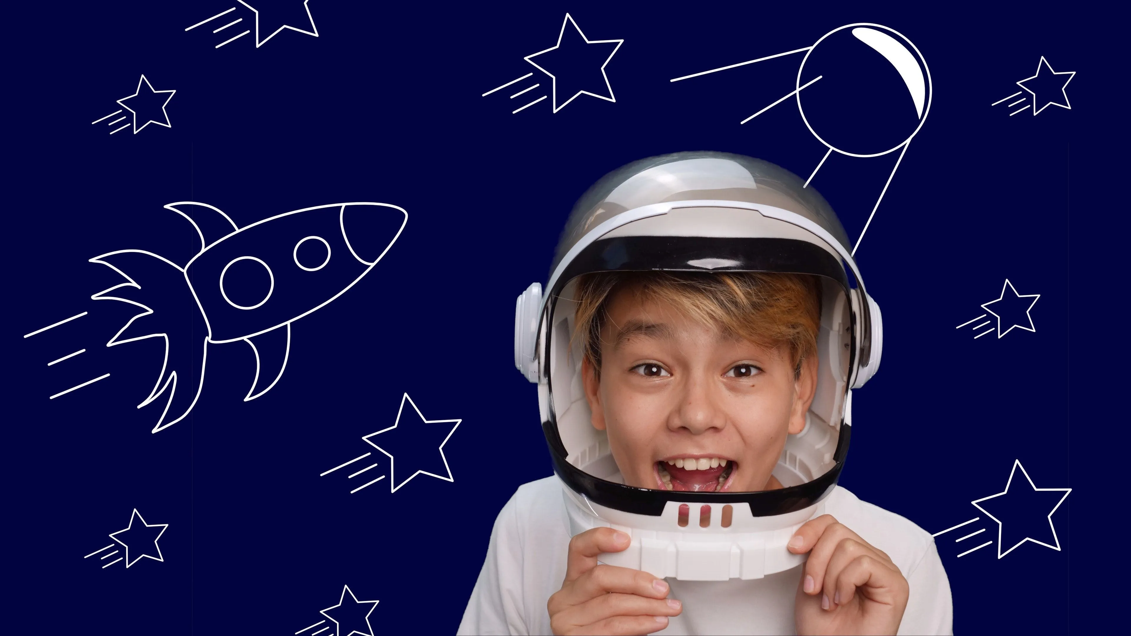 Cómo hacer manualidades para pequeños astronautas | Educo