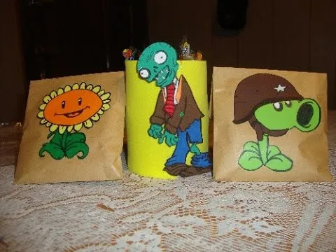 Manualidades De Plantas Vs Zombies, Manualidades Fciles | How To ...