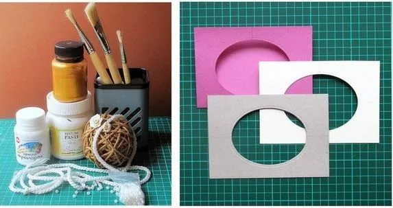 Manualidades cómo hacer un portaretaro de cartón ~ Mimundomanual