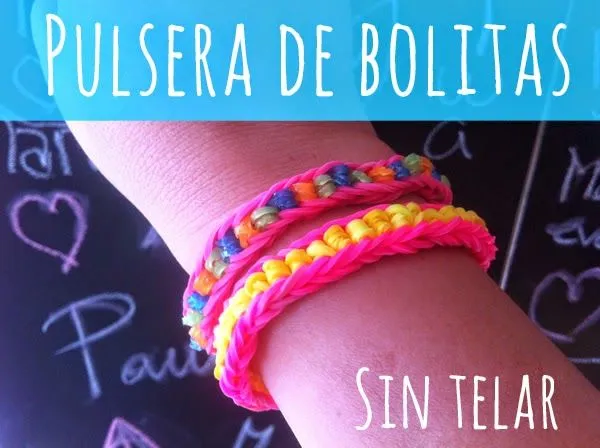 Manualidades: Cómo hacer pulseras de gomitas sin telar (Pulsera ...