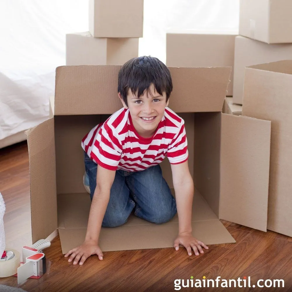 Manualidades de reciclaje para niños con cajas