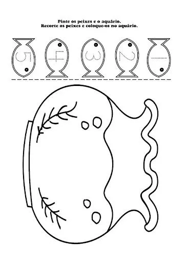 MANUALIDADES DE PARA RECORTAR Y PINTAR