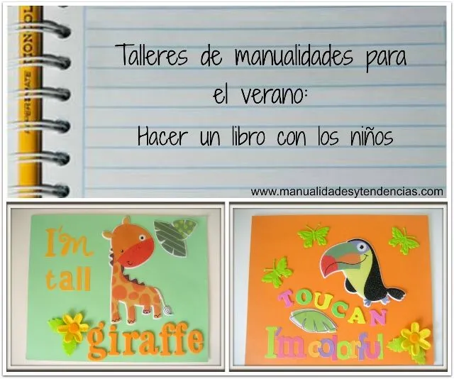 Manualidades y tendencias: DIY Cómo hacer un libro infantil con ...