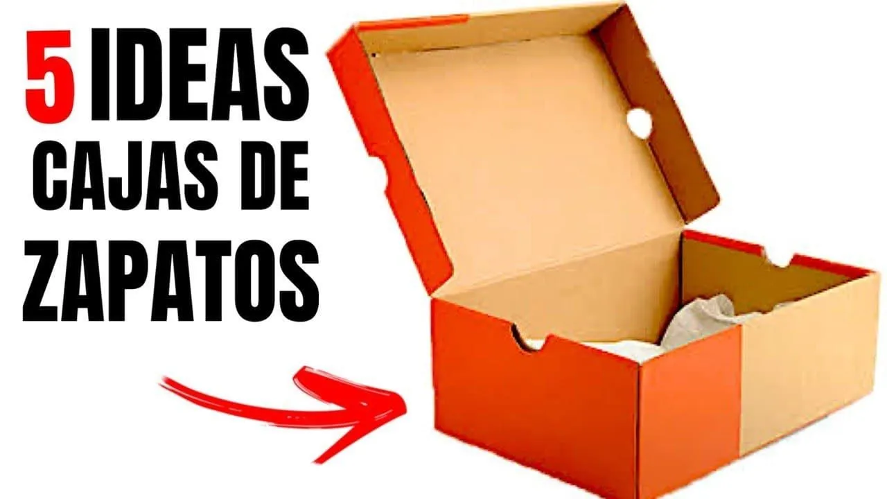 5 MANUALIDADES PARA TRANSFORMAR CAJAS DE ZAPATOS | SHOW DE MANUALIDADES -  YouTube