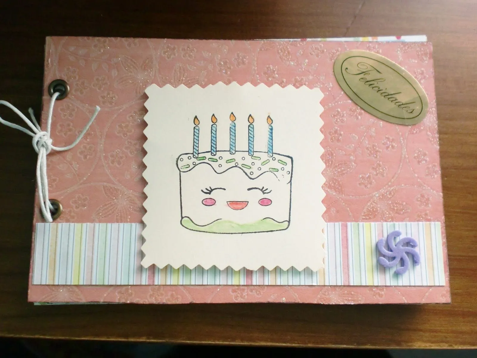 Manualidades Tutiplén: Mini album Cumpleaños