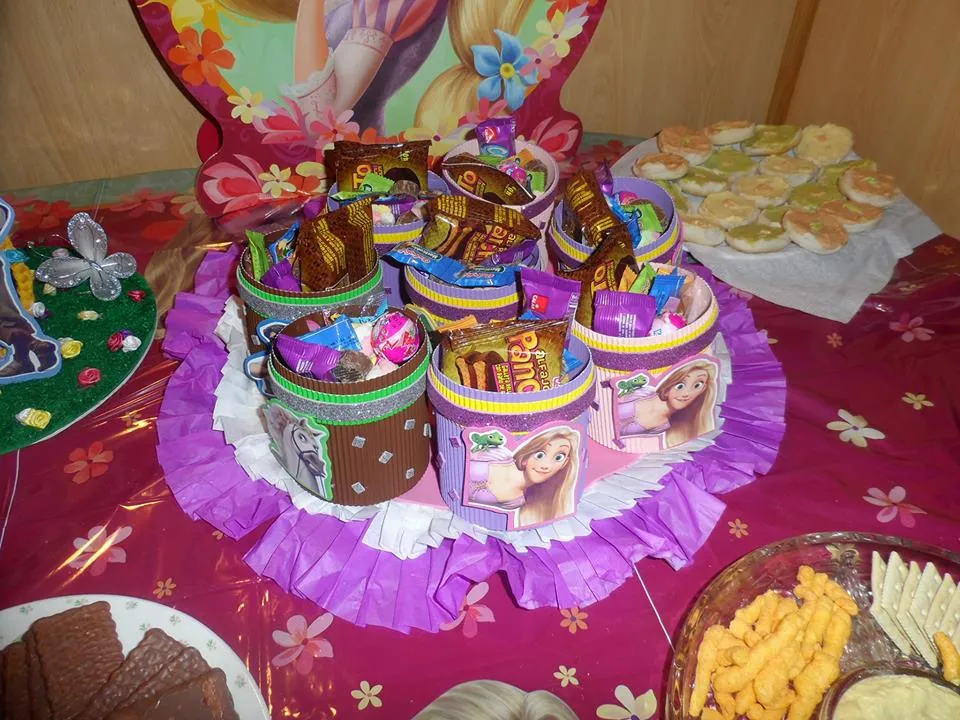 Manualidades VeritoP: Cumpleaños N°4 ¡¡¡ Antonia !!! "Enredados"