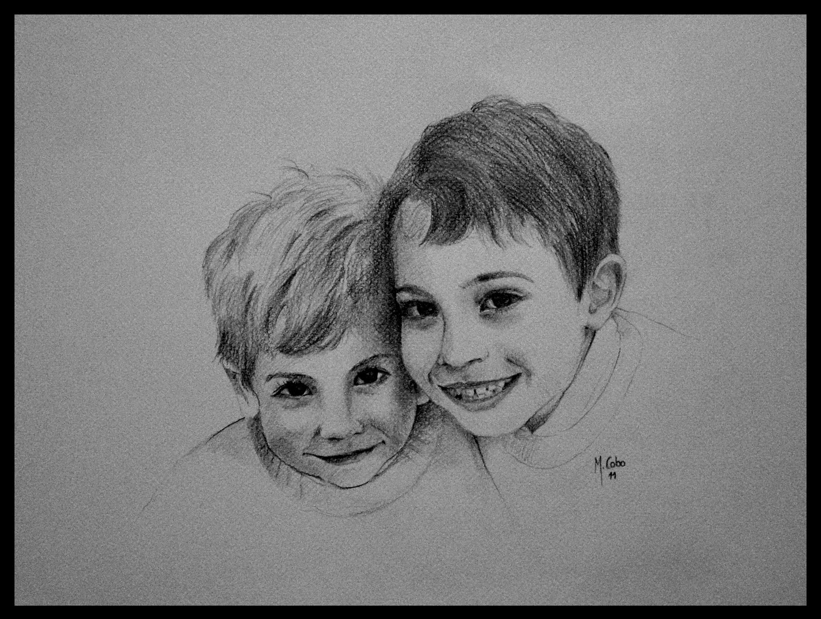 Manuel Cobo- Dibujo y Pintura: Retrato niños