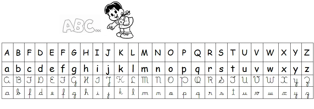 Letras manuscritas para imprimir - Imagui