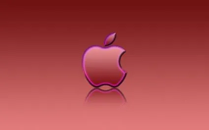 Manzana roja Reflexion Wallpaper Apple Computers Computadoras ...