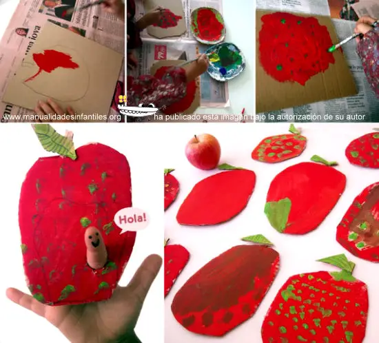 Manualidades de frutas para preescolar - Imagui